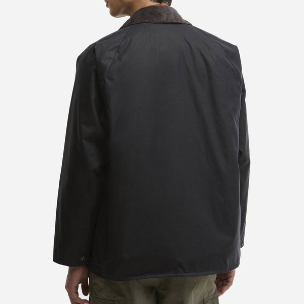 BEAUMONT SPECTATOR WAX JACKET - NAVY