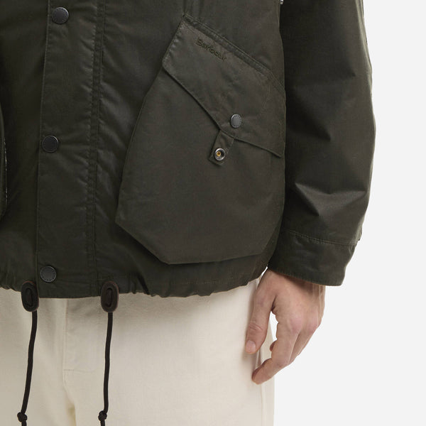 ENDURANCE WAX JACKET - OLIVE
