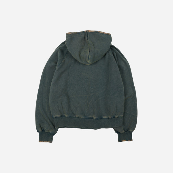 Frizmworks Needle Stitch Pullover Hoody - Vintage Green