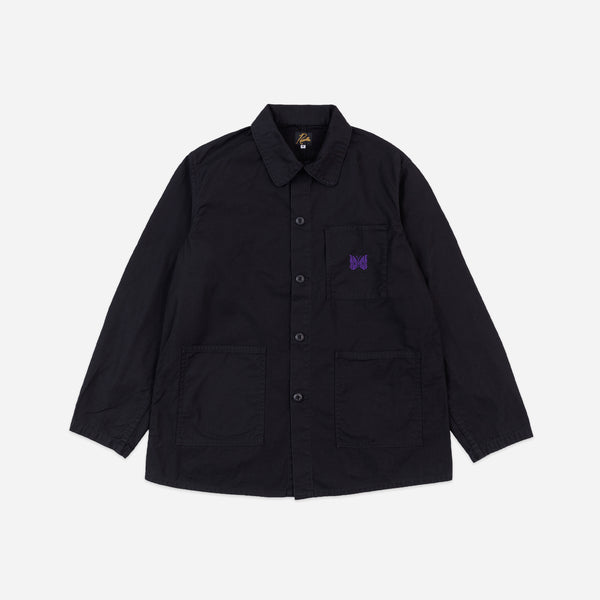 Needles Coverall - Reversed Sateen Black