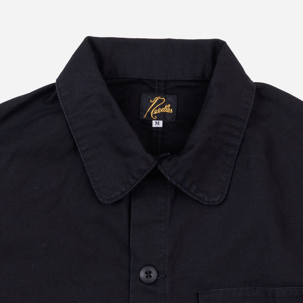 Needles Coverall - Reversed Sateen Black