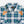 Load image into Gallery viewer, Needles One-Up Shirt - Printed Flannel Blue
