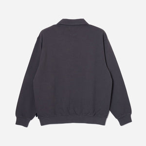 Pendleton - PIGMENT DYED HALF ZIP SWEATSHIRT - SLATE GREY -  - Alternative View 1