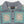 Load image into Gallery viewer, CROCHET POLO BUTTON KNIT - TEAL/GREIGE
