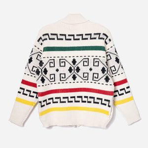 Pendleton - WESTERLY CARDIGAN SWEATER - IVORY -  - Alternative View 1