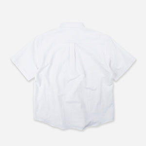 Frizmworks - OG DOBBY WEAVE SEERSUCKER HALF SHIRT - WHITE -  - Alternative View 1