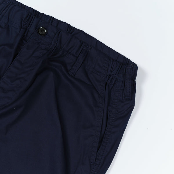 RELAXED COTTON TROUSER - NAVY