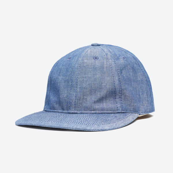 CHAMBRAY CAP (SIZED) - LIGHT BLUE
