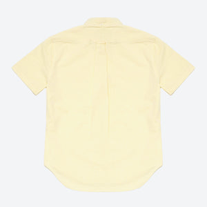 Gitman Vintage - Seersucker Short Sleeve Oxford Shirt - Yellow -  - Alternative View 1