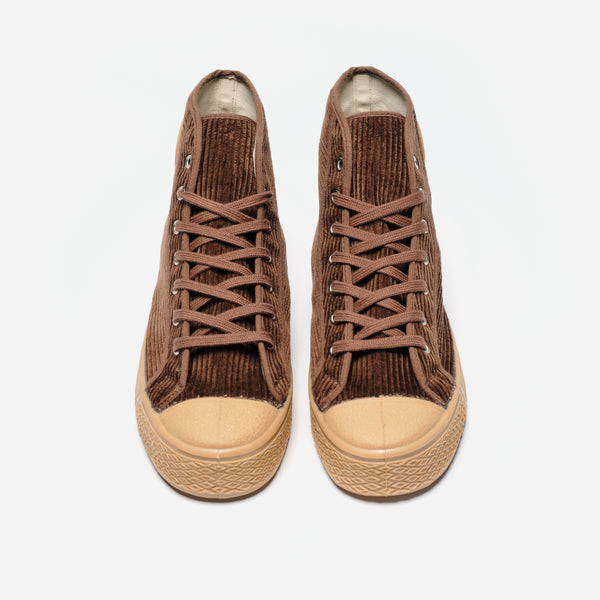 MILITARY CORD HIGH TOP - BROWN