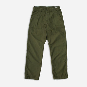 Orslow - VINTAGE FIT FATIGUE PANT - DARK OLIVE -  - Main Front View