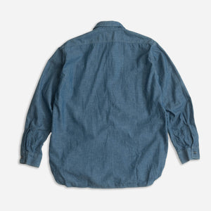 Orslow - VINTAGE CHAMBRAY WORK SHIRT - INDIGO BLUE -  - Alternative View 1