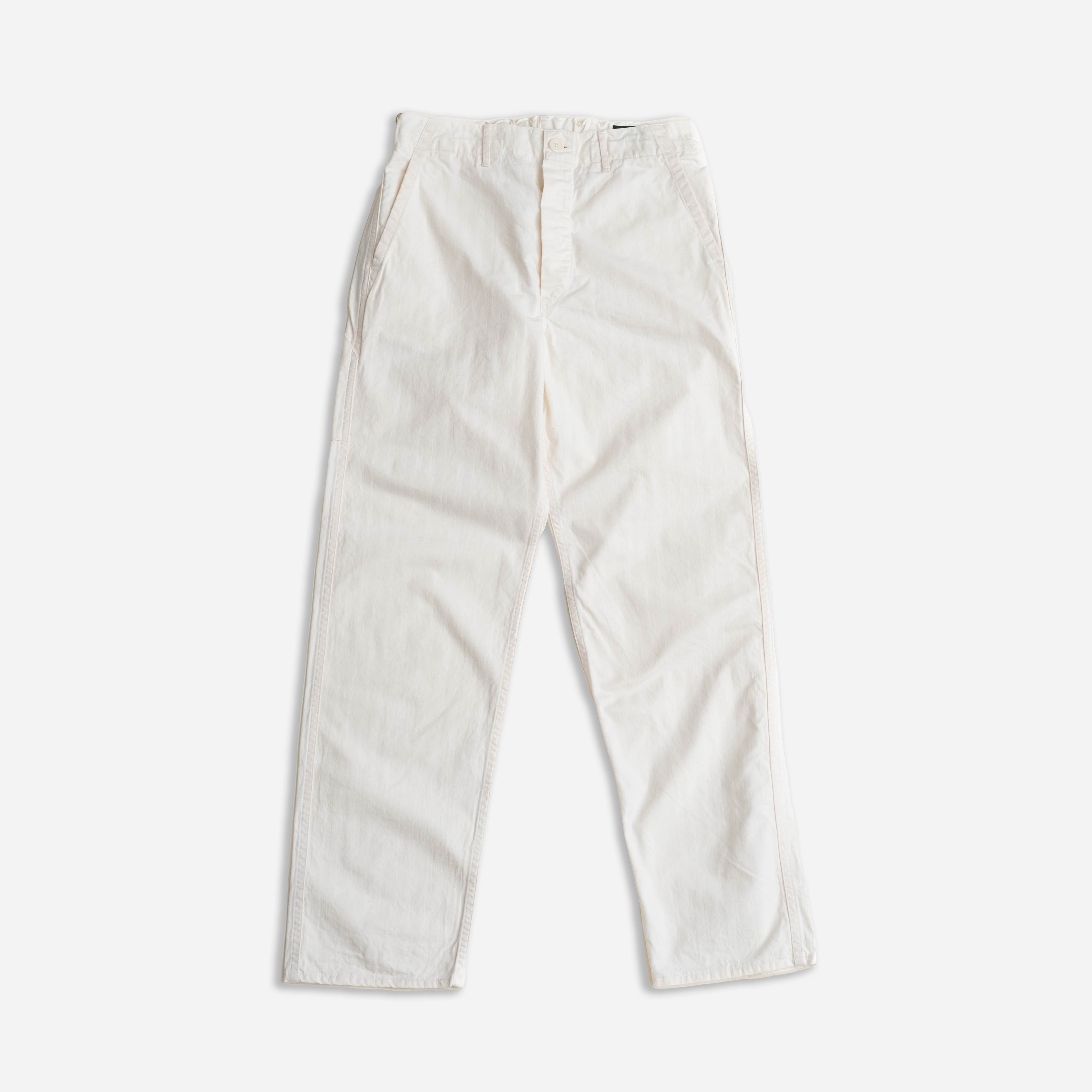 orSlow Baker Pants French Work ベイカーパンツ Orslow FRENCH WORK PANT - ECRU - The Great Divide