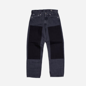 Orslow - 101 DAD'S FIT SELVEDGE DENIM - REMAKE BLACK -  - Main Front View