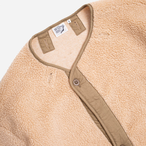 M-65 SHERPA FLEECE LINER - CAMEL