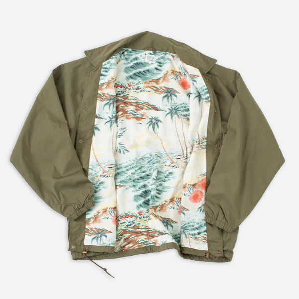 COACH JACKET - ARMY GREEN