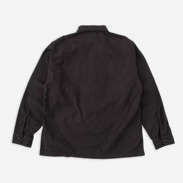 US. ARMY FATIGUE SHIRT - BLACK