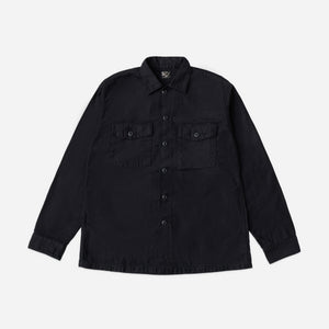 Orslow - Orslow U.S Army Utility Shirt - Black -  - Main Front View