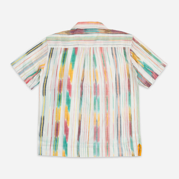 CUBAN IKAT STRIPE SHIRT - MULTI