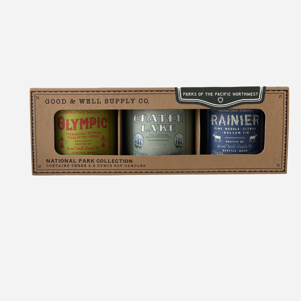 National Park Regional Candle Gift Set - Pacific Northwest
