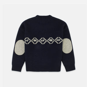 Pendleton - Pendleton Lost Trail Sweater - Navy -  - Alternative View 1