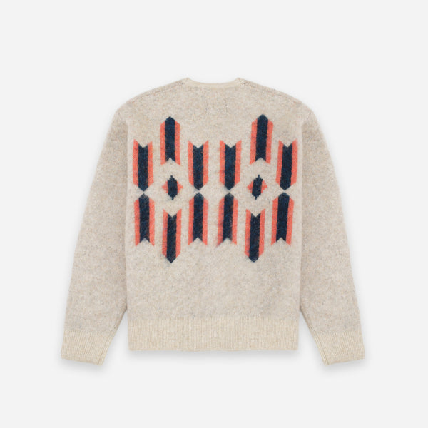 Pendleton Mohair Cardigan - Four Corners Ecru