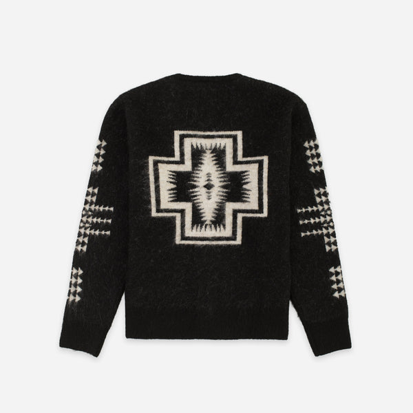 Pendleton Mohair Cardigan - Harding Black