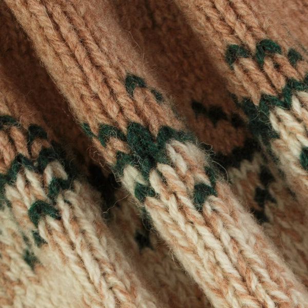 Pendleton Shawl Cowichan Cardigan - OG Oatmeal