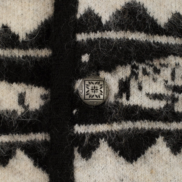 Pendleton Mohair Cardigan - Salmon Falls Black