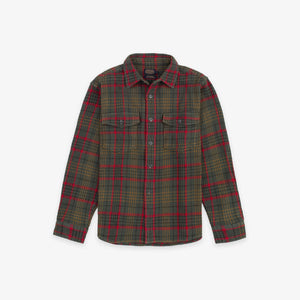 Pendleton - Pendleton Big Pocket Shirt - Green -  - Main Front View