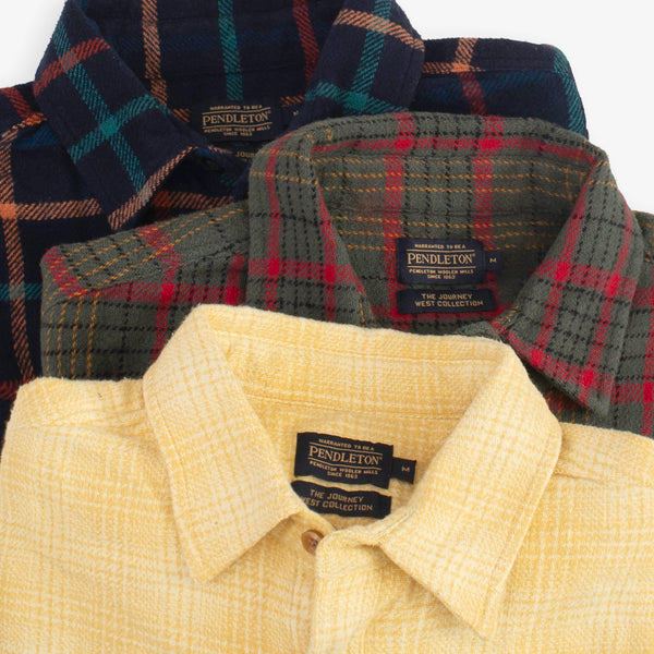 Pendleton Big Pocket Shirt - Cream Shadow