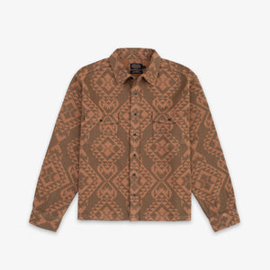 Pendleton - Pendleton La Pine Shirt - Echo Bay Dark Green -  - Main Front View