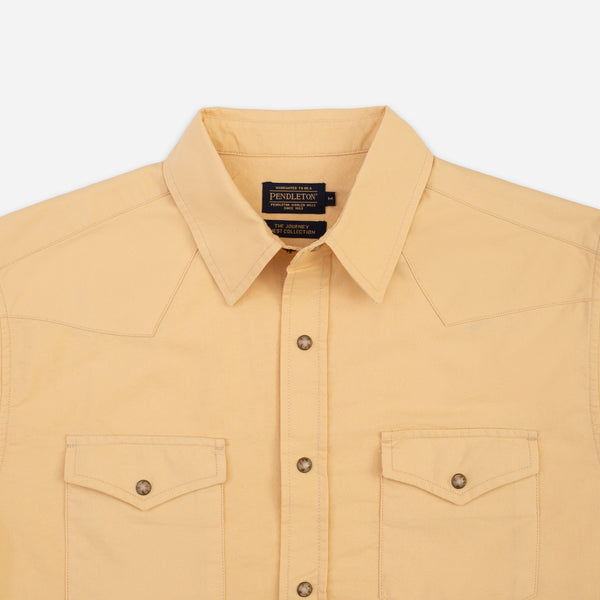 Chandler Western Shirt - Beige