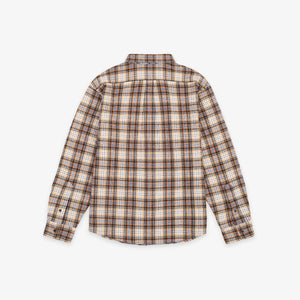 Pendleton - Pendleton Button Down Shirt - Brown Shadow Check -  - Alternative View 1
