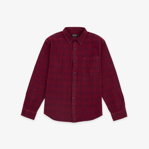 Pendleton - Pendleton Button Down Shirt - Maroon -  - Main Front View