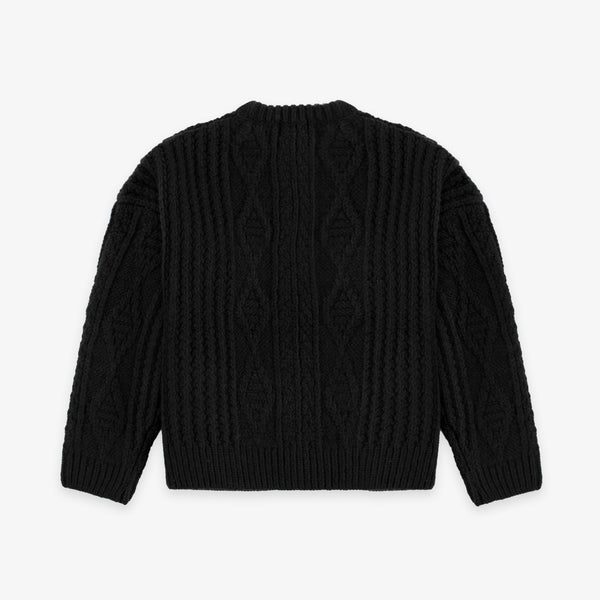 Pendleton Cable Knit Sweater - Black