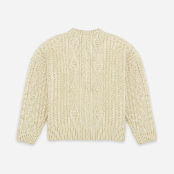 Pendleton Cable Knit Sweater - Cream