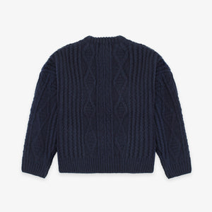 Pendleton - Pendleton Cable Knit Sweater - Navy -  - Alternative View 1
