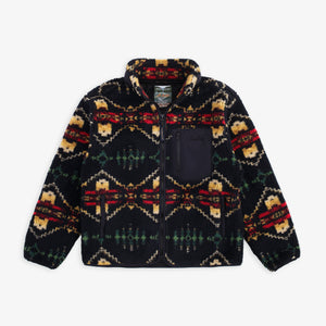 Pendleton - Pendleton Jacquard Sherpa Fleece - Four Corners -  - Main Front View