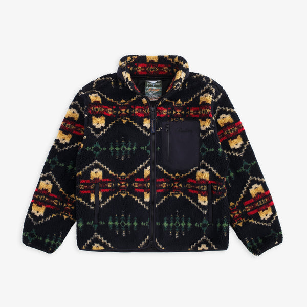 Jacquard Sherpa Fleece - Four Corners