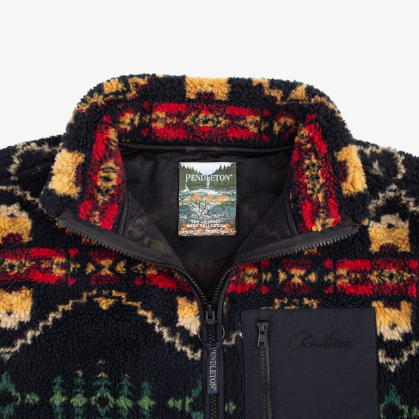 Jacquard Sherpa Fleece - Four Corners