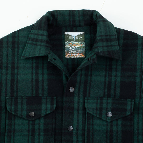Pendleton Journey West Wool Mackinaw Jacket - Green