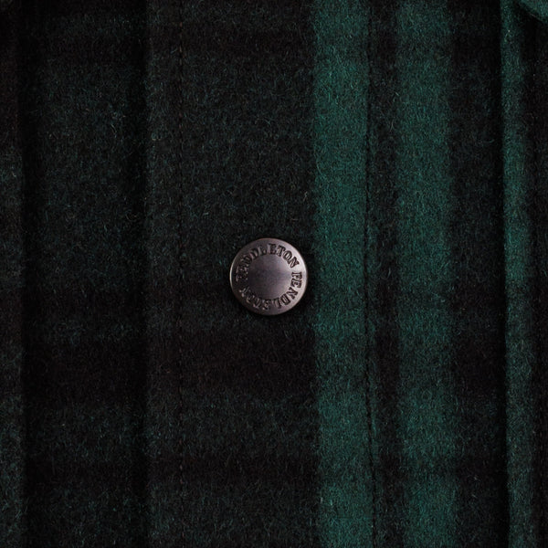 Pendleton Journey West Wool Mackinaw Jacket - Green