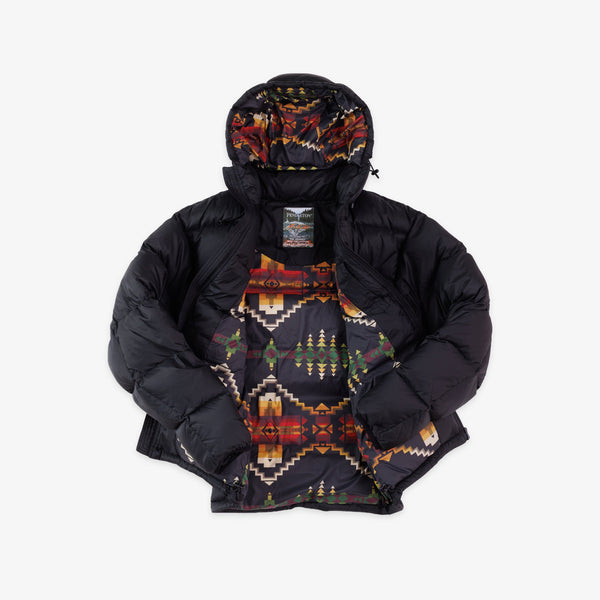 Pendleton Journey West Mazama Down Jacket - Black Four Corners