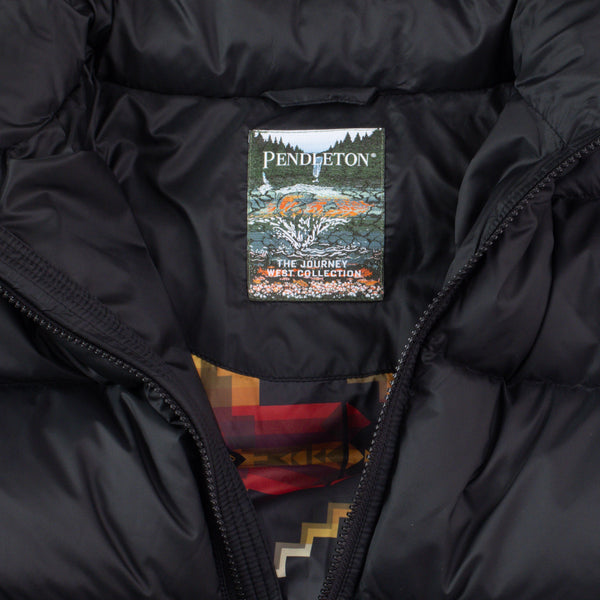 Pendleton Journey West Mazama Down Jacket - Black Four Corners