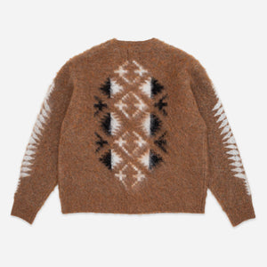 Pendleton - MOHAIR RELAXED SHAGGY CARDIGAN - SPIDER ROCK -  - Alternative View 1