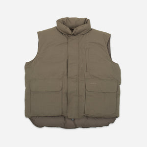 Pendleton - FLAT FACE DOWN VEST - BROWN -  - Main Front View