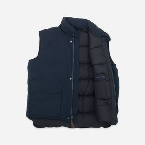 Pendleton - FLAT FACE DOWN VEST - NAVY -  - Alternative View 1