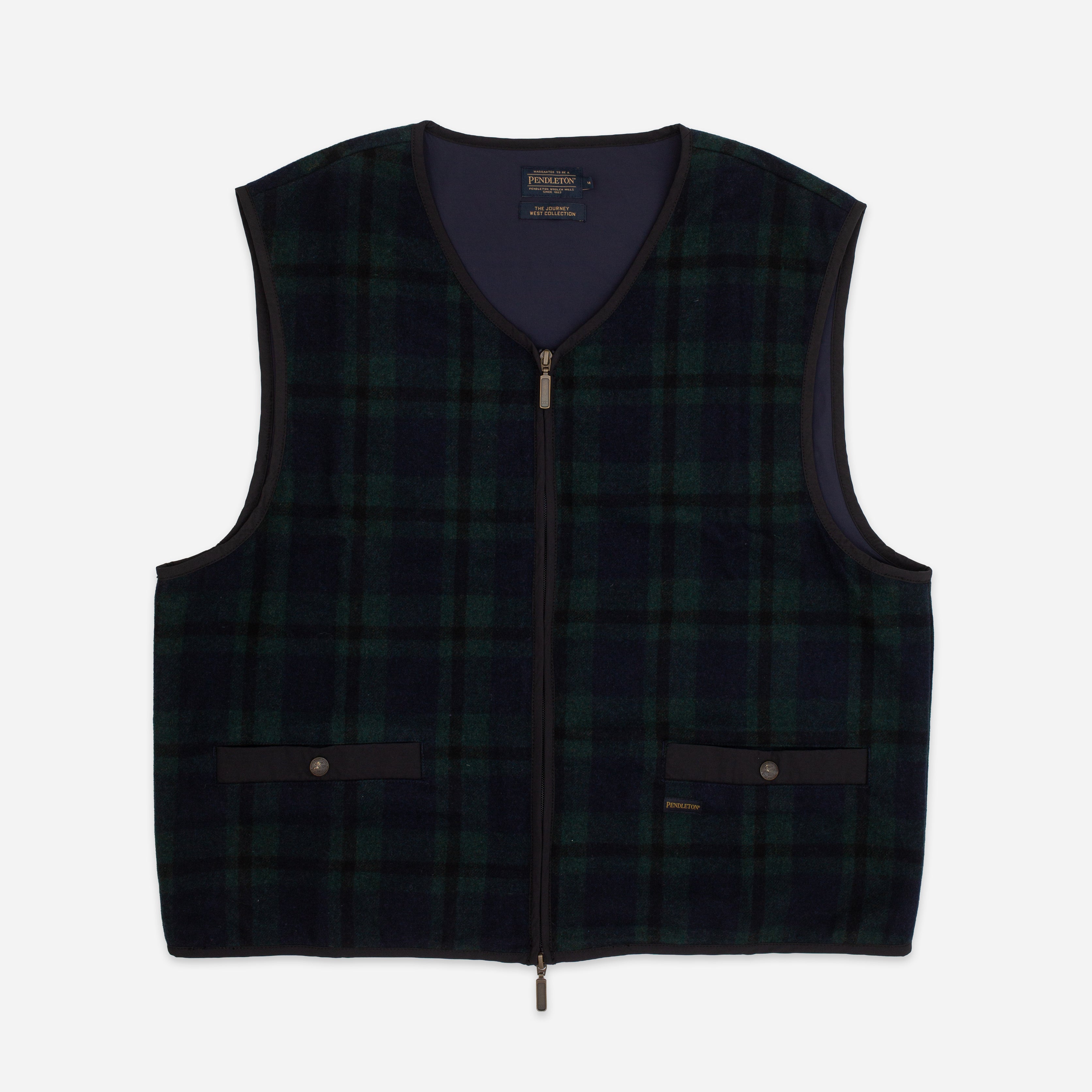 PENDLETON ネイティブ柄 WOOL VEST L MEN'S LOS LUNAS WOOL VEST