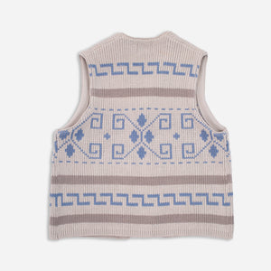 Pendleton - WESTERLEY KNITTED VEST - LIGHT GREY -  - Alternative View 1